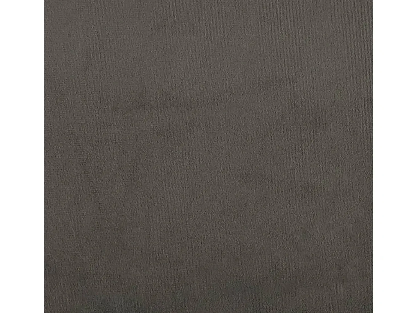 Juego de 2 sillas de comedor de terciopelo gris oscuro