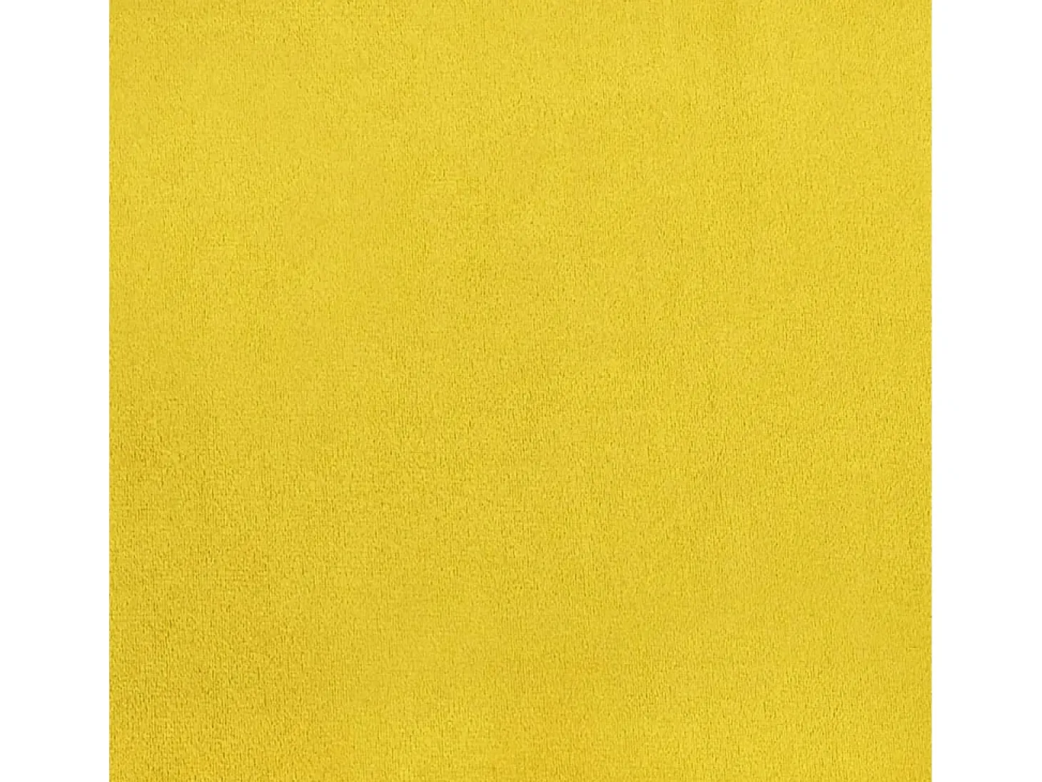 Juego de 6 sillas de comedor de terciopelo amarillo mostaza