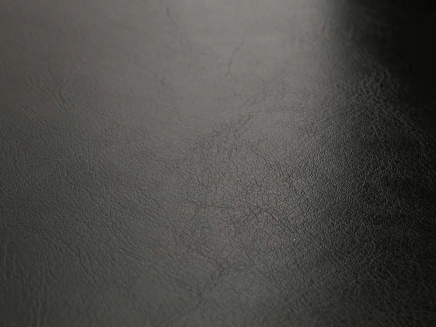 Juego de 6 sillas de comedor Littau de piel sintética, polipiel, negra, patas claras