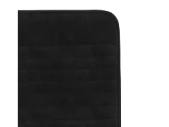 Juego de 6 sillas de comedor de terciopelo negro