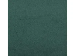 Juego de 2 sillas de comedor de terciopelo verde oscuro