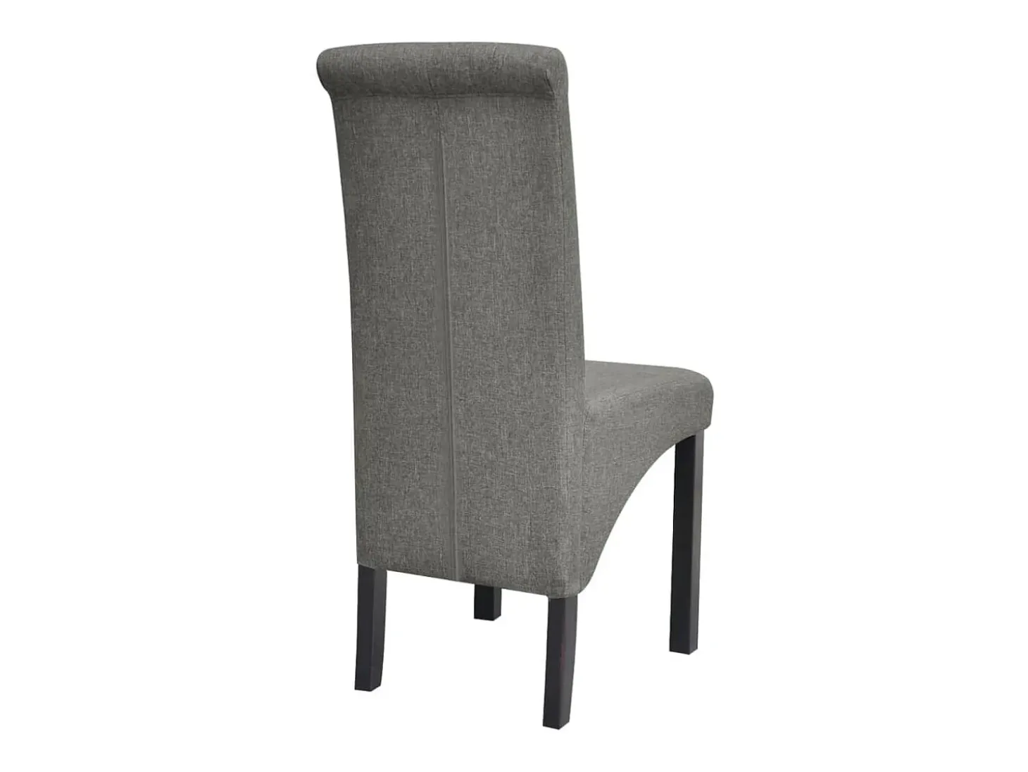 Juego de 2 Sillas de comedor giratorias tela gris claro ES650850