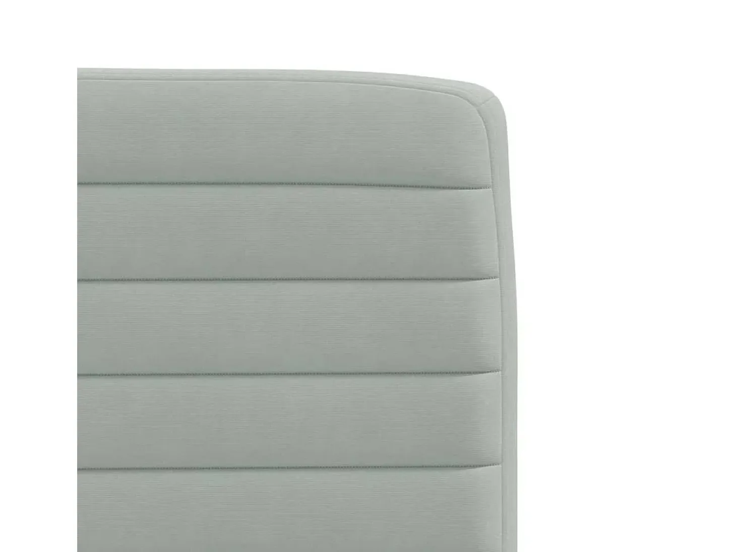 Juego de 4 sillas de comedor de terciopelo gris claro