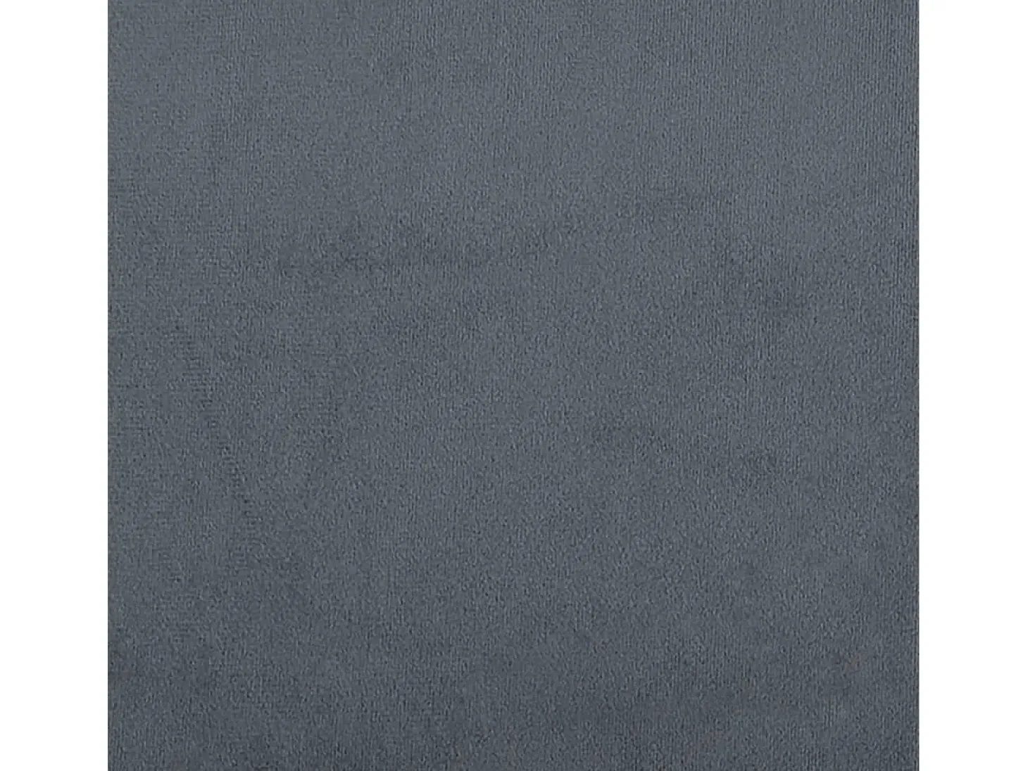 Juego de 4 sillas de comedor en terciopelo gris oscuro
