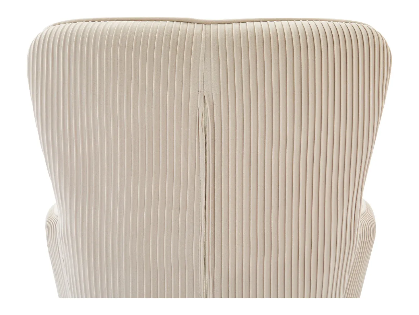 Juego de 2 sillas de comedor de terciopelo - con reposabrazos y patas de metal dorado - beige
