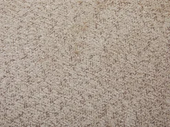 Juego de 2 sillas de tejido bouclé y madera de hevea - Gris topo y negro - WILANA