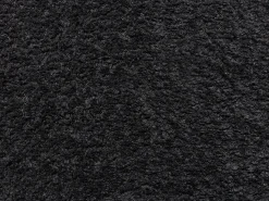 Juego de 2 sillas de tela bouclé y madera de hevea - Negro - WILANA