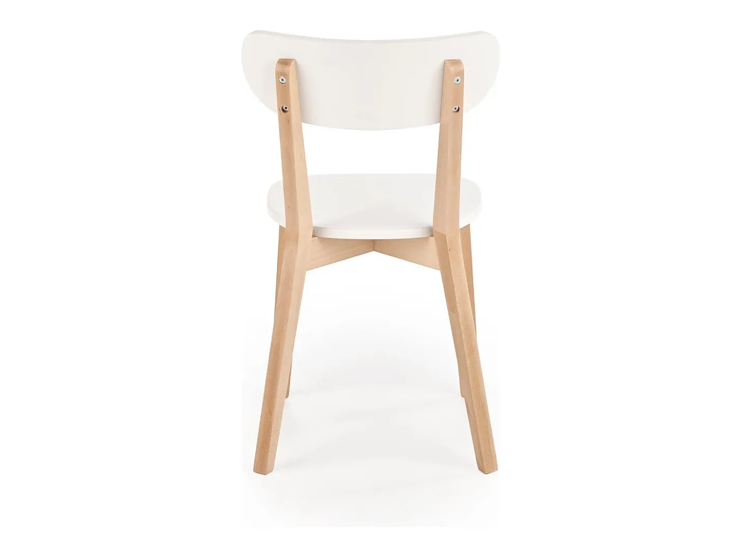 Juego de 2 sillas escandinavas con patas Storend de madera maciza