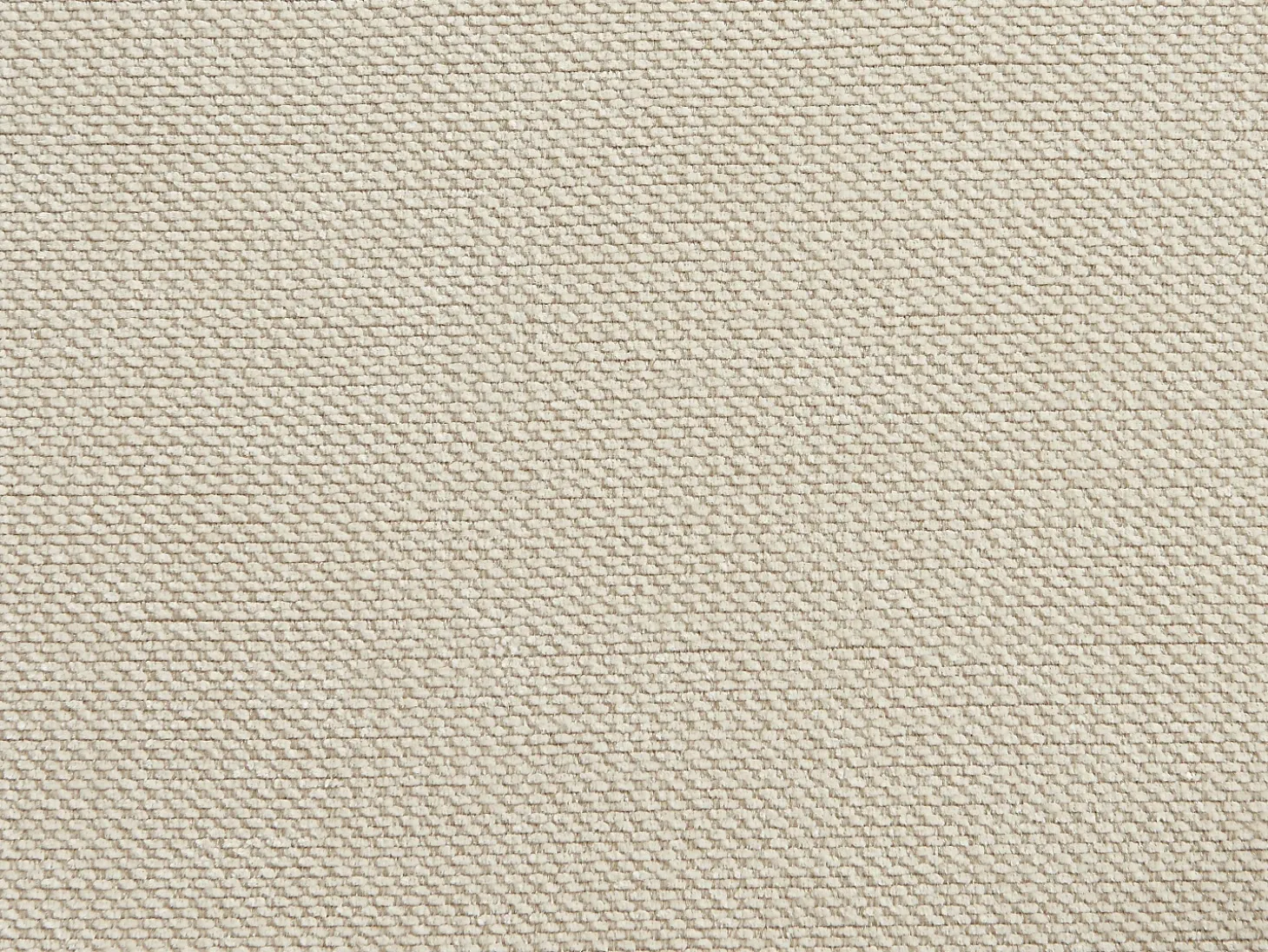 Juego de 2 sillas giratorias de tela tweed y metal beige - Crema - RASEMA