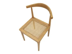 Juego de 2 Sillas Natura 6, Marrón, 54x54x70 cm, Kendra Home
