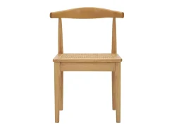 Juego de 2 Sillas Natura 6, Marrón, 54x54x70 cm, Kendra Home