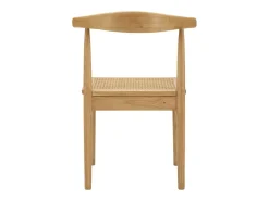 Juego de 2 Sillas Natura 6, Marrón, 54x54x70 cm, Kendra Home