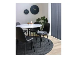 Juego de 2 Sillas Stockholm, Negro, 54x44x88 cm, Kendra Home