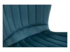 Juego de 2 Sillas VKH384, Turquesa, 46x58x77 cm, Kendra Home