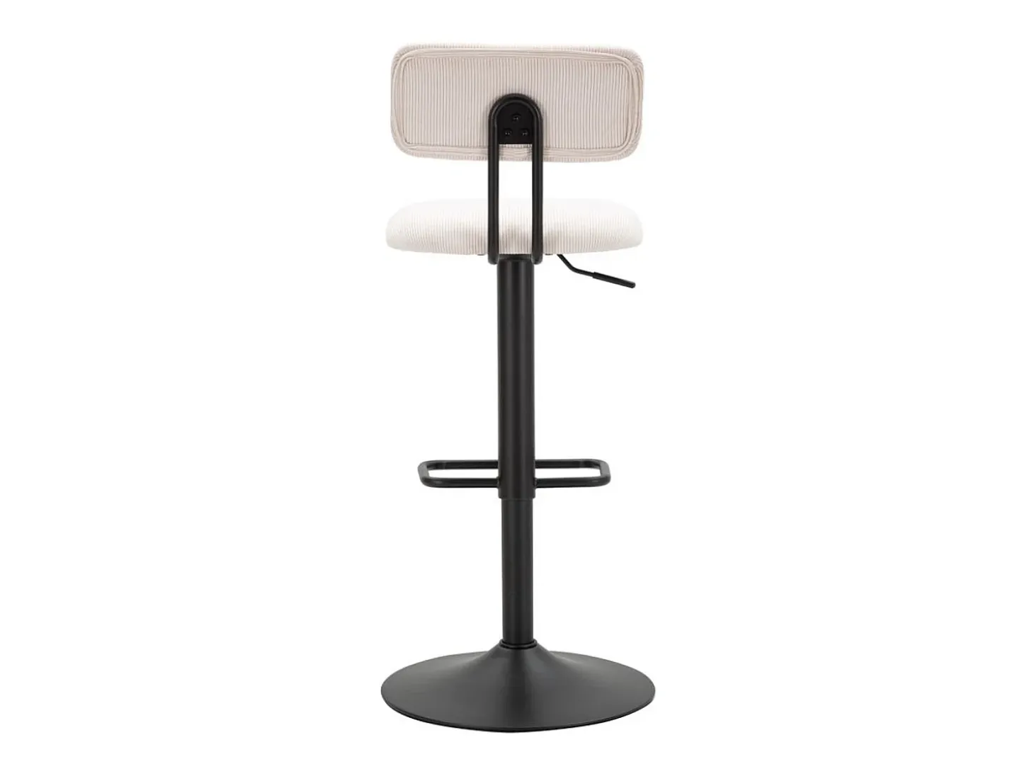 Juego de 2 Taburetes Altos VKH446, Blanco, 41x47,5x85 cm, Kendra Home