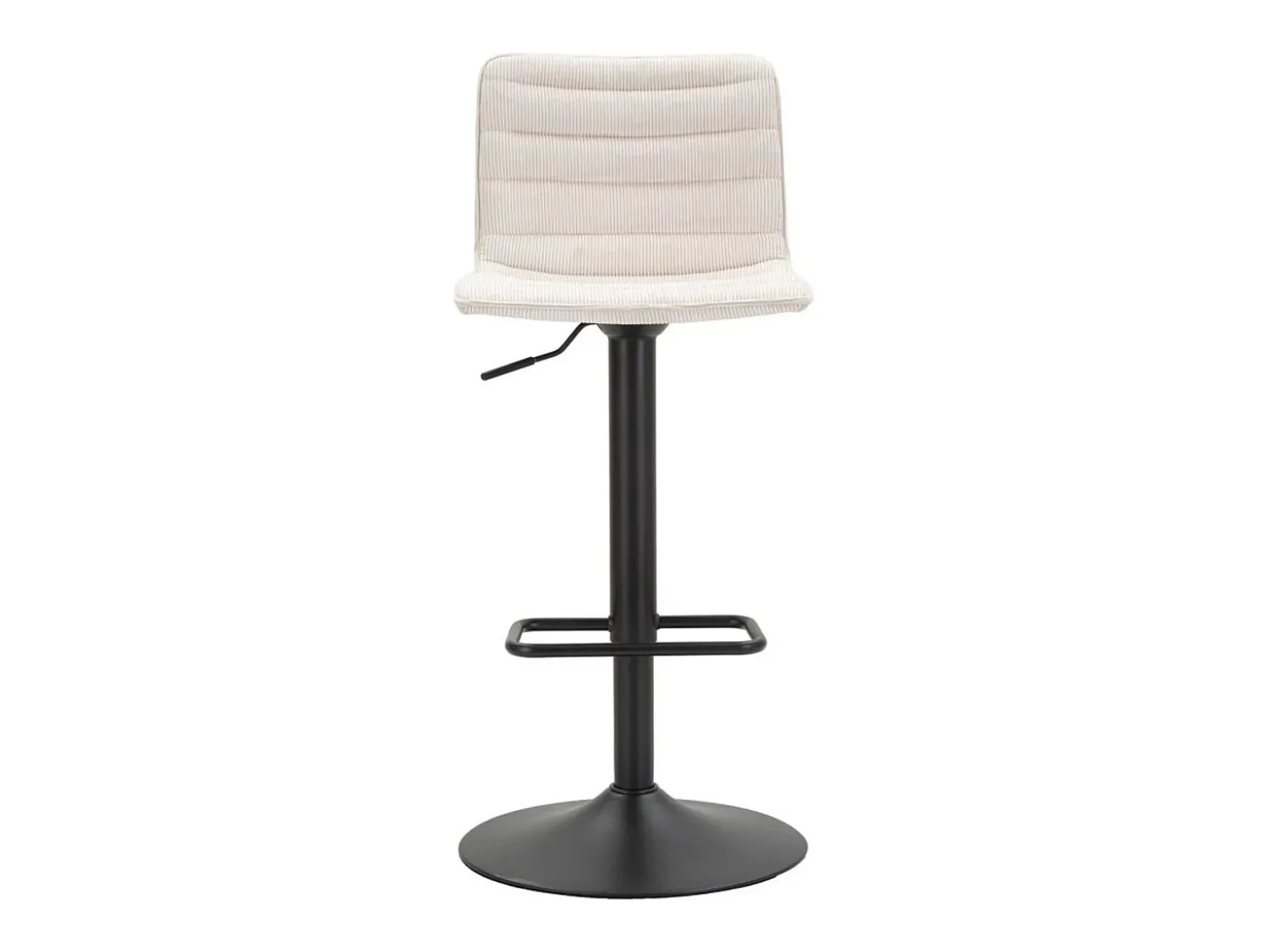 Juego de 2 Taburetes Altos VKH444, Blanco, 43x49,5x85,5 cm, Kendra Home