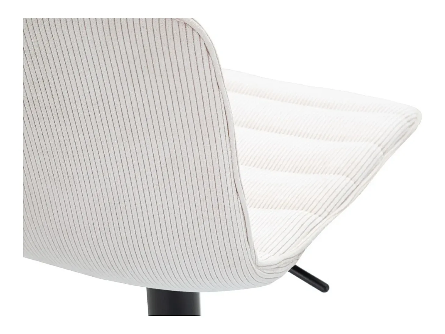 Juego de 2 Taburetes Altos VKH444, Blanco, 43x49,5x85,5 cm, Kendra Home