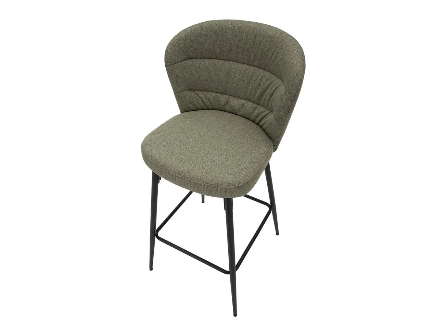 Juego de 2 Taburetes Altos VKH433, Verde, 52x59x108 cm, Kendra Home