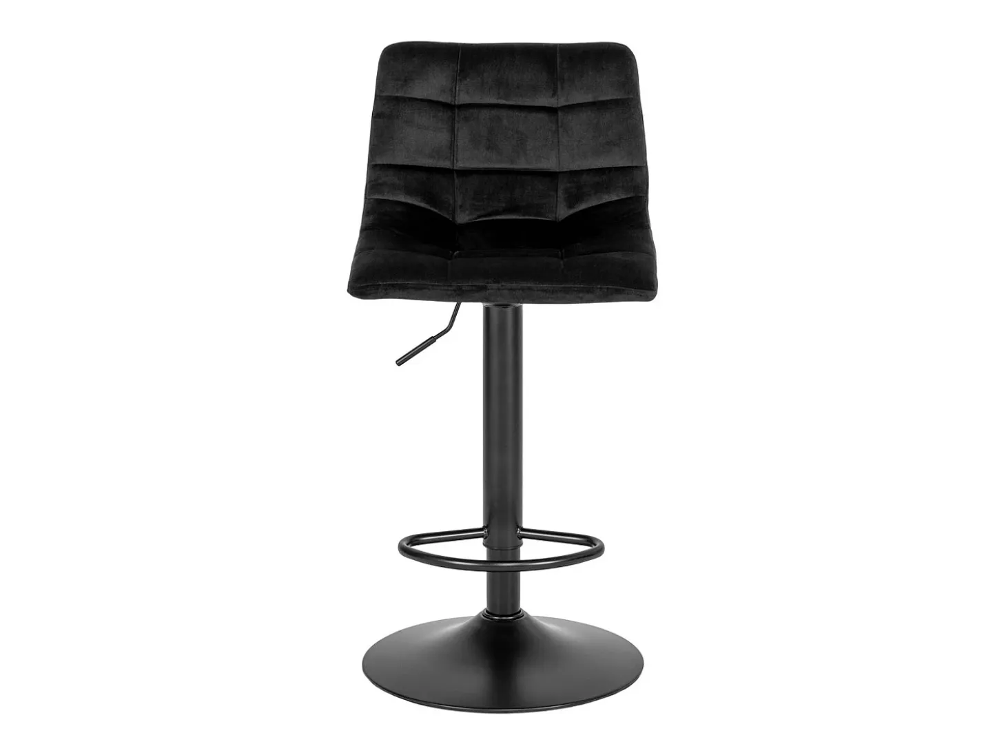Juego de 2 Taburetes Altos Middelfart, Negro, 43x43x108 cm, Kendra Home