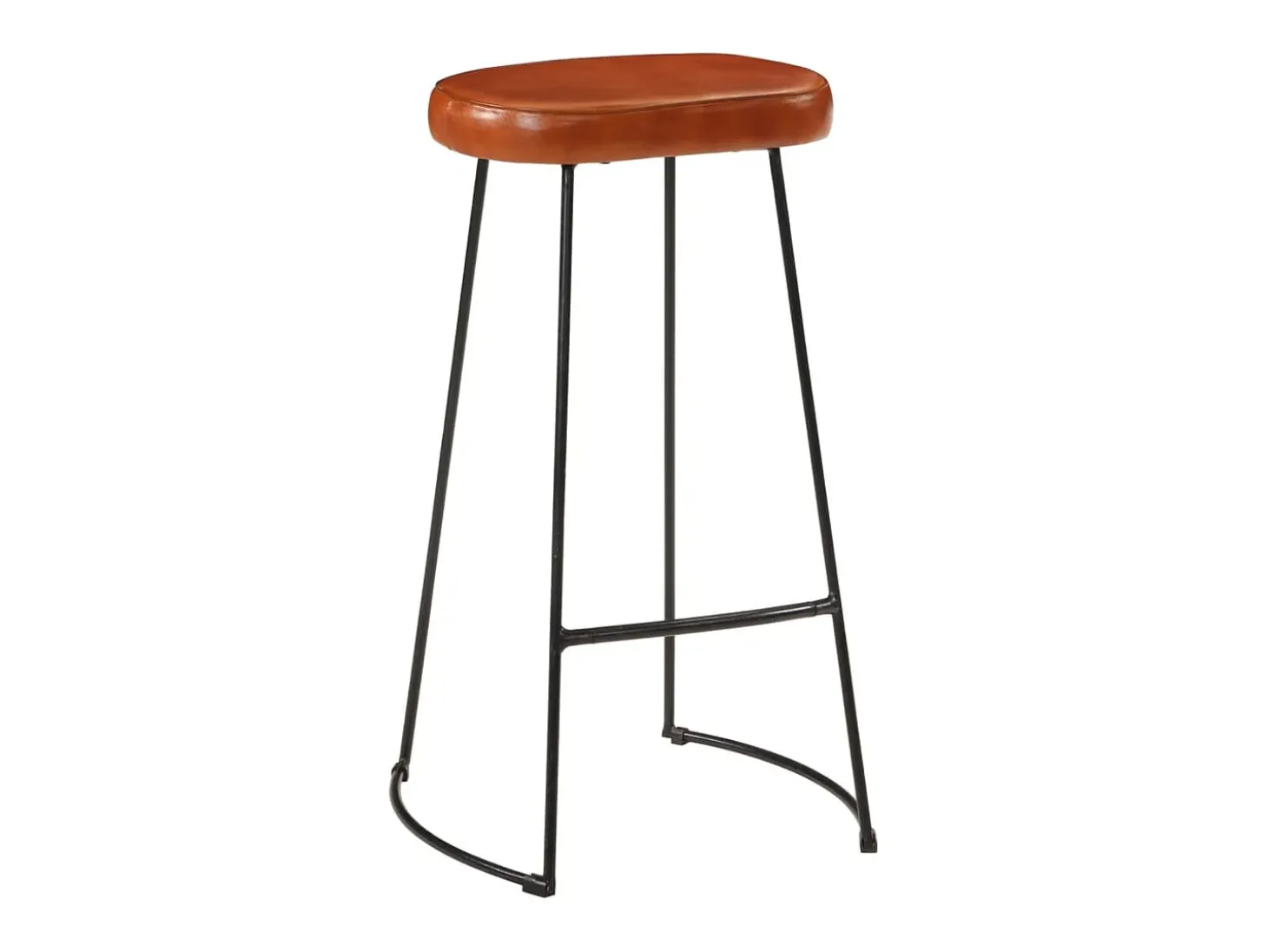 Juego de 2 taburetes de bar Gavin 44x37,5x78 cm