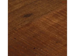 Juego de 4 taburetes de bar de madera maciza recuperada