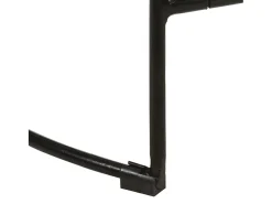 Juego de 2 taburetes de bar Gavin 45x40x63cm madera maciza de mango