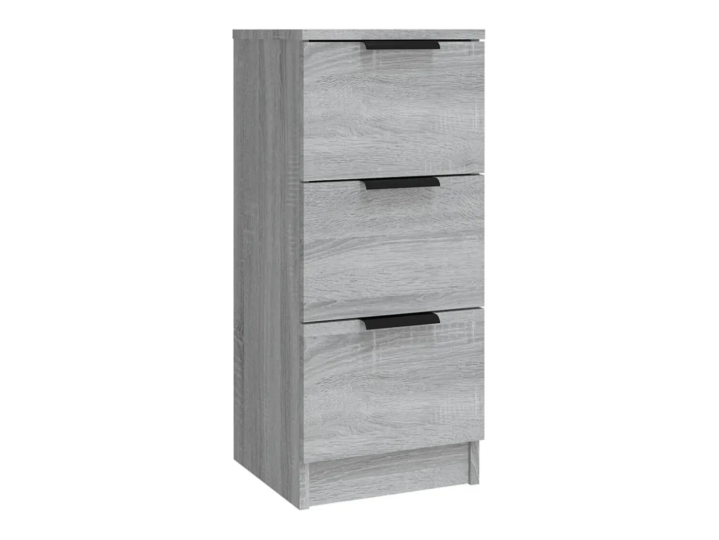 Juego de buffet de 3 piezas Sonoma gris Madera de ingeniería