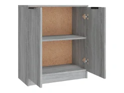 Juego de buffet de 3 piezas Sonoma gris Madera de ingeniería