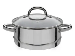 Juego de utensilios de cocina de 10 piezas aptos para inducción - Acero inoxidable 18/10