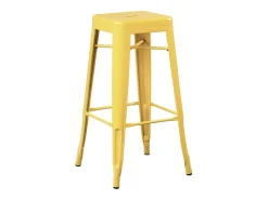 Kontoir taburete de acero beige brillante 76 cm-Color Rojo
