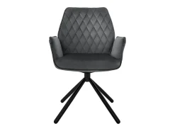 Lote de 6 sillas de comedor giratorias sillón de comedor sillón de salón de terciopelo giratorio 180