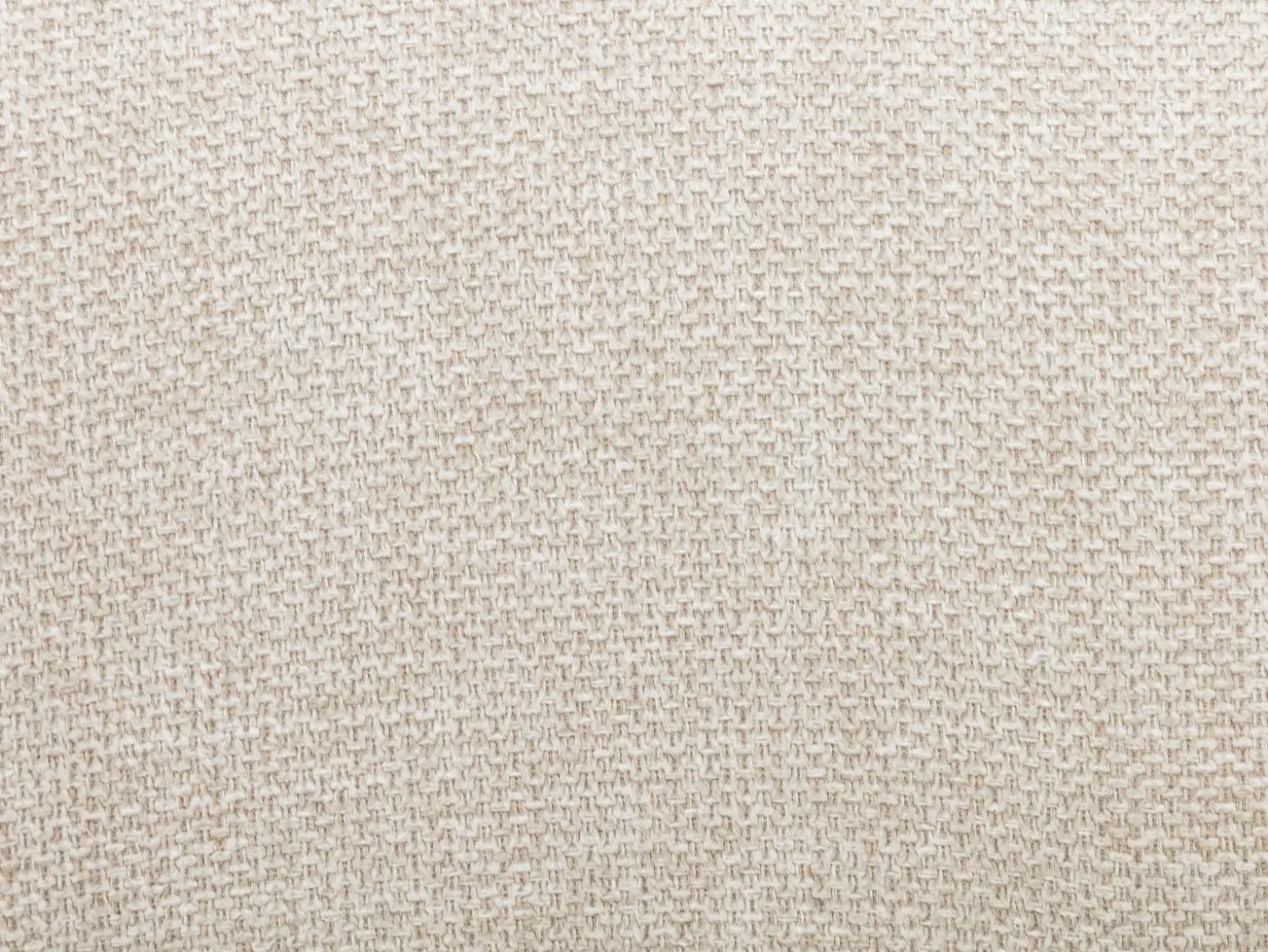 Lote de 2 sillas de tela y madera de caucho - Beige - ISADIO