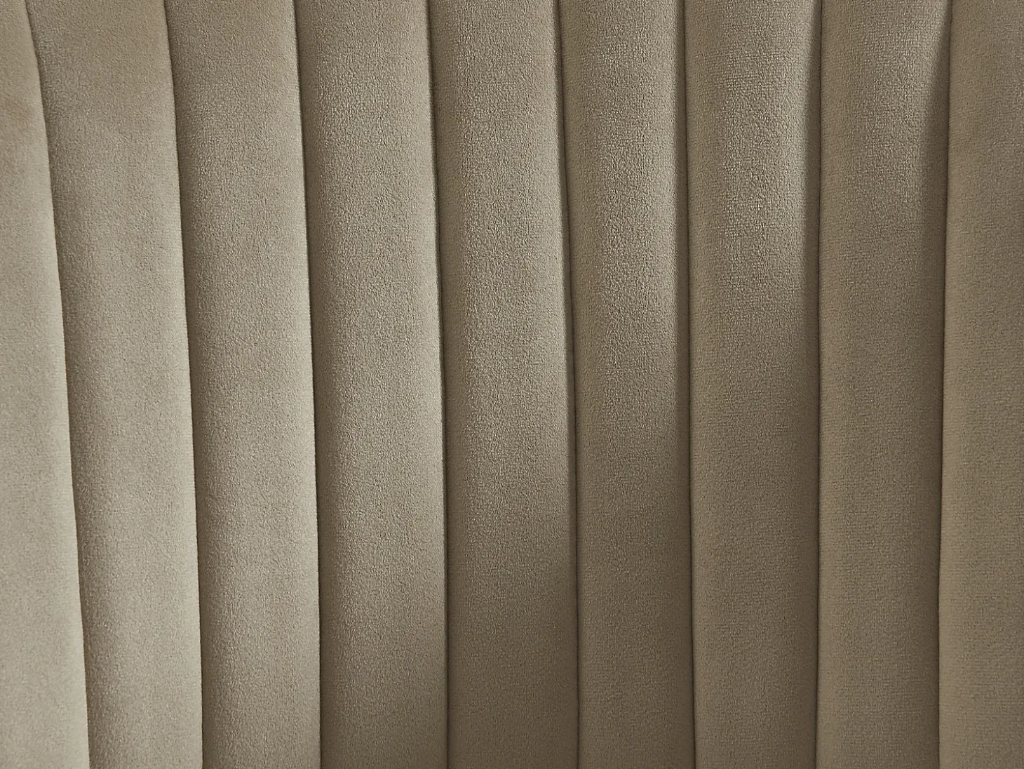Lote de 6 sillas de terciopelo y metal dorado - Beige - MADOLIA