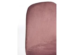 Lote de 4 sillas de terciopelo rosa - IRELIA