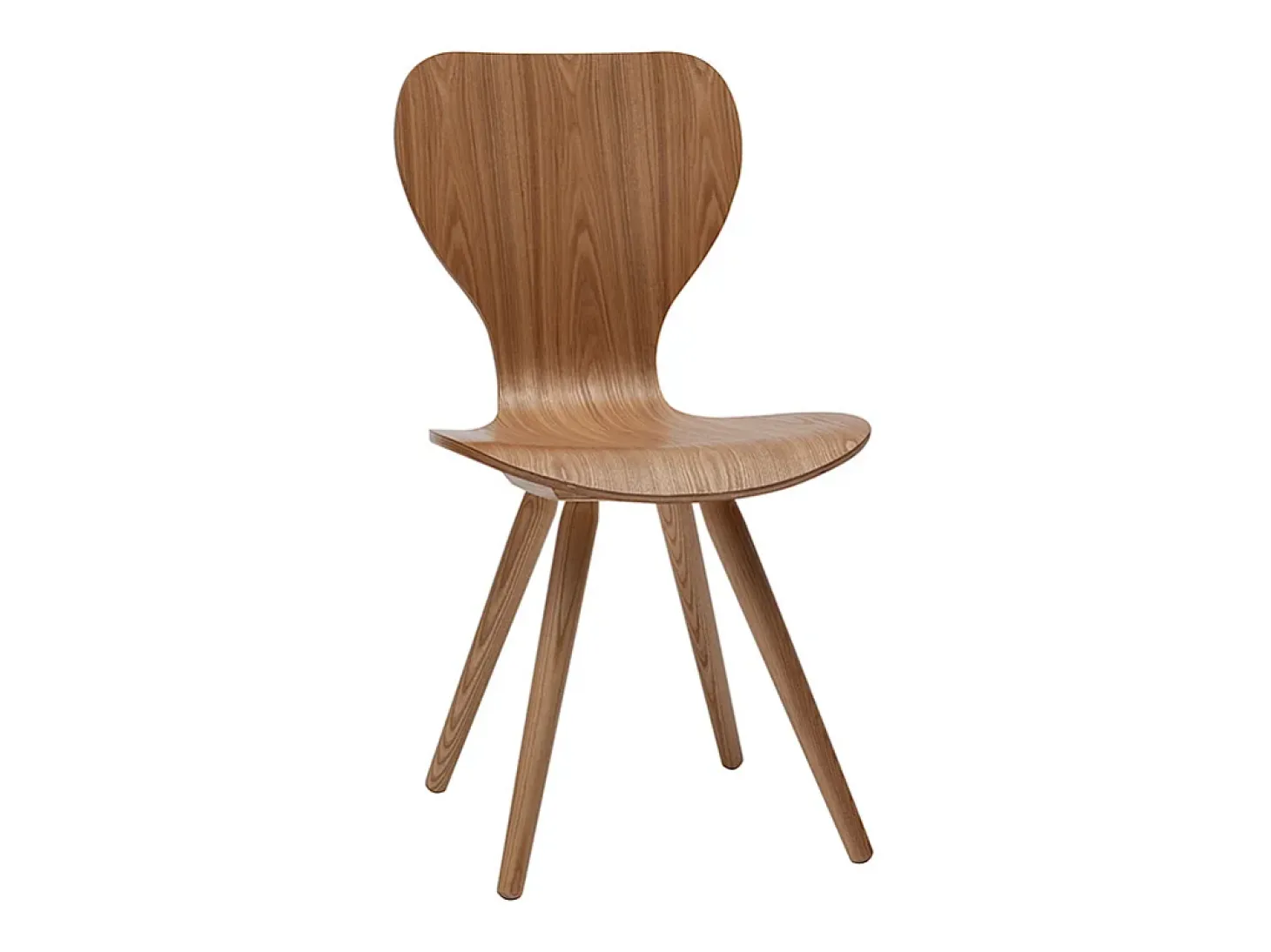 Lote de dos sillas en fresno NORDECO