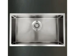 Luisa Fregadero 1 seno grande 76x45 en acero inoxidable Essebagno