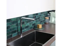 Magic Grifo monomando para fregadero cromado retráctil Essebagno