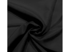 Mantel antimanchas redondo 180 cm ALIX negro, por Soleil d'Ocre