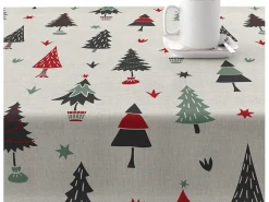 Mantel resinado antimanchas Merry Christmas 82 300x140 cm