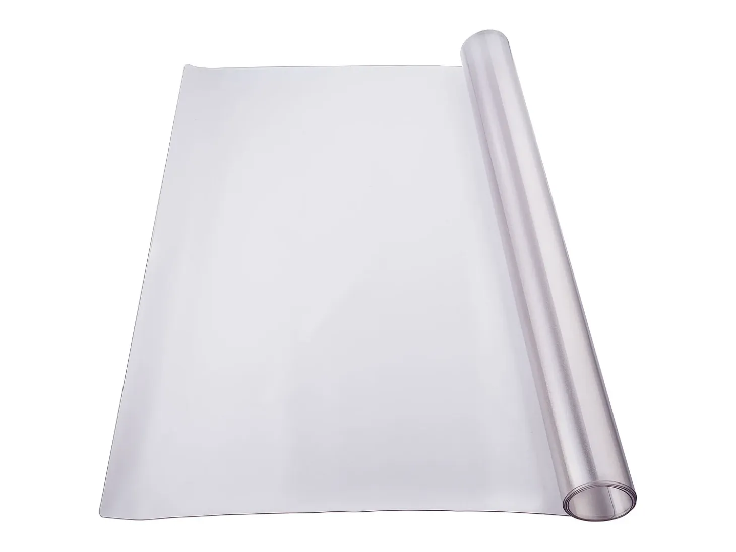 Mantel SucceBuy Protección de Mesa en PVC, 91 X 152 CM, Tapete de Escritorio en Plástico Helado, 0.15CM de Grosor