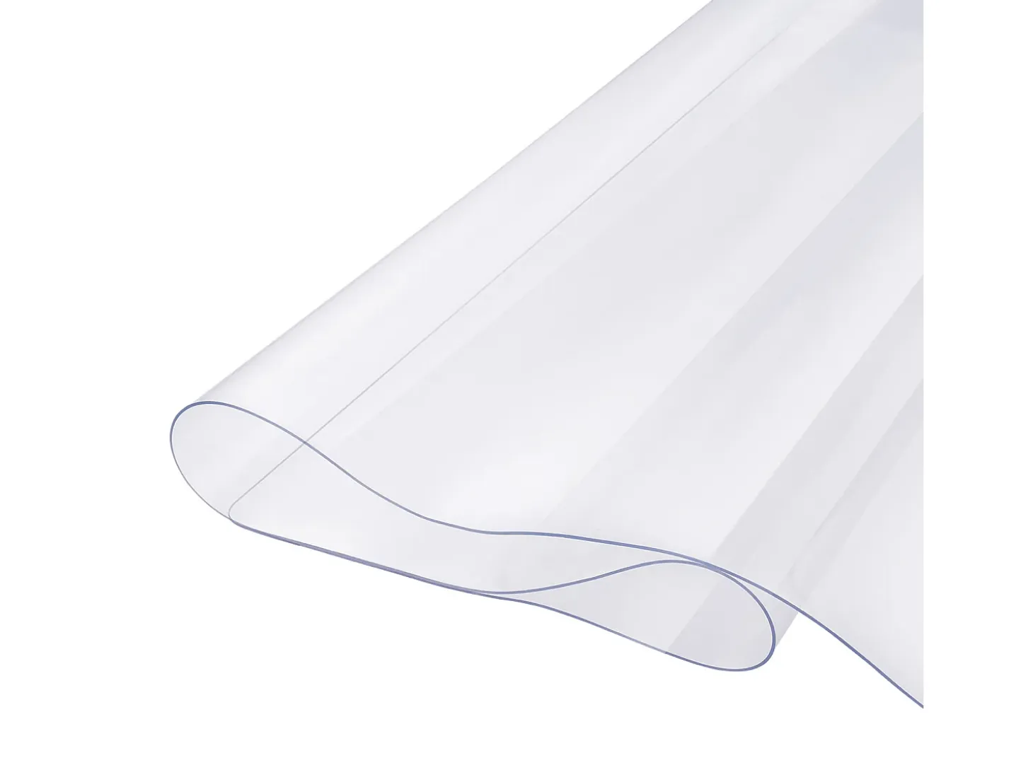 Mantel SucceBuy Protección de Mesa en PVC, 91 X 122 CM, Tapete de Escritorio en Plástico Transparente, 0.15CM de Grosor