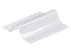 Mantel SucceBuy Protector de Mesa en PVC 30 X 30 CM, Protector de Escritorio en Plástico Transparente 0.15CM de Grosor