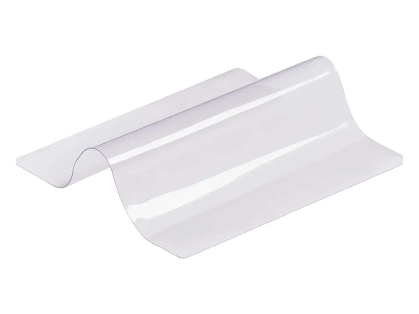 Mantel SucceBuy Protector de Mesa en PVC 30 X 30 CM, Protector de Escritorio en Plástico Transparente 0.15CM de Grosor