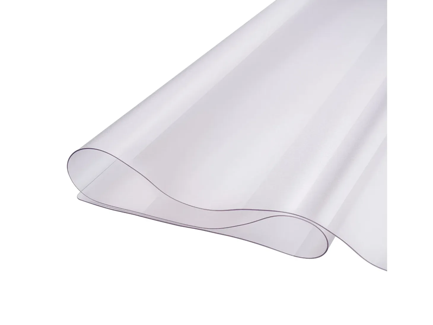 Mantel Transparente SucceBuy Protector de Mesa de PVC, 61 x 122 cm, Tapete de Escritorio de Plástico Esmerilado, 1,5 mm de Grosor