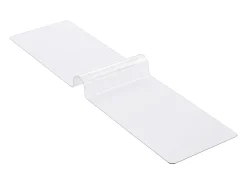 Mantel Transparente SucceBuy Protector de Mesa de PVC de 61 x 243 cm, Tapete de Escritorio de Plástico Transparente, 1.5 mm de Grosor