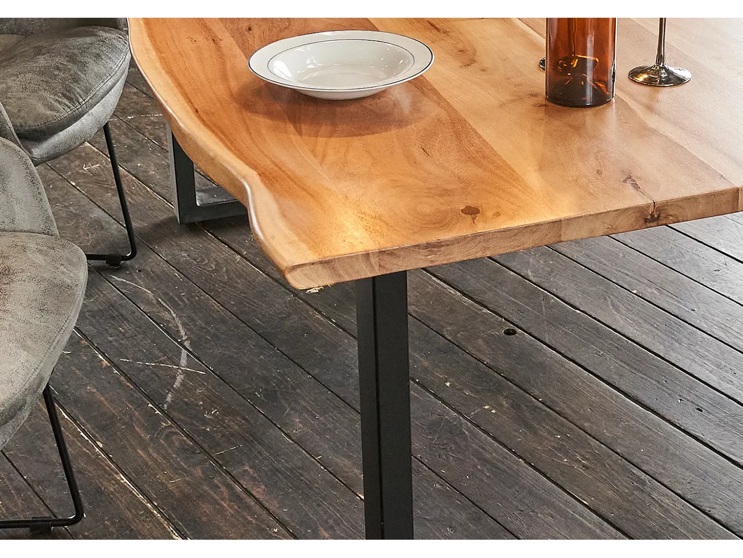 Mesa - Madera Madera - 180 x 90 cm - LORE