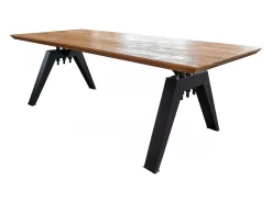 Mesa - marrón Madera - 280 x 100 cm - REY