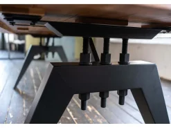 Mesa - marrón Madera - 280 x 100 cm - REY