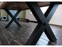 Mesa - marrón Madera - 220 x 100 cm - PALO