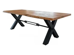 Mesa - marrón Madera - 240 x 100 cm - PALO